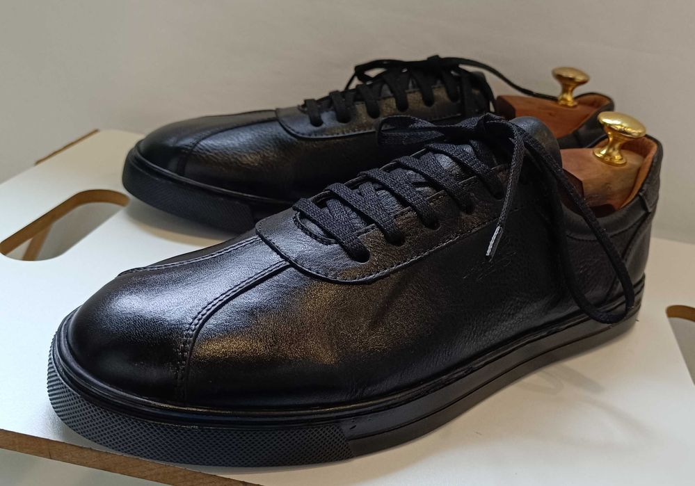 Pantofi sport casual 40 40.5 lucrati manual G. Rizo NOI piele naturala