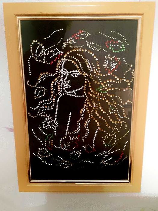 Подарите друзьям картину из страз "ОСЕННЯЯ"