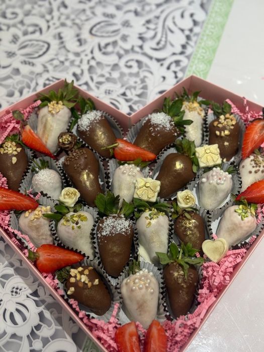 Клубника В Шоколаде