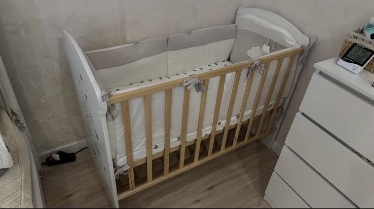 Продается детская кроватка с бортиками
