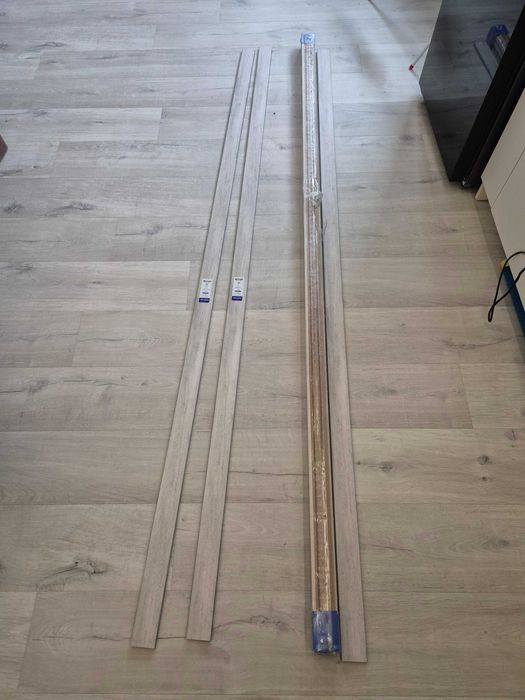 Перваз за LVT Quickstep 40200 Дъб Руж-бял MDF 58×12мм QSVSK40200 2.40м