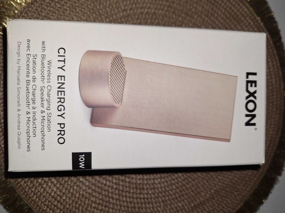Incarcator/Difuzor Lexon, 3 in 1, Wireless  City Energy Pro Gold9