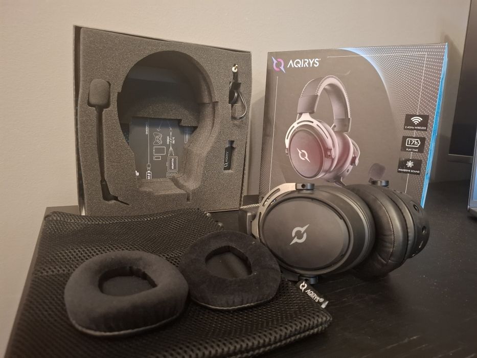 Căști Gaming Wireless Aqirys Andromeda - Stare Excelentă / Full Box