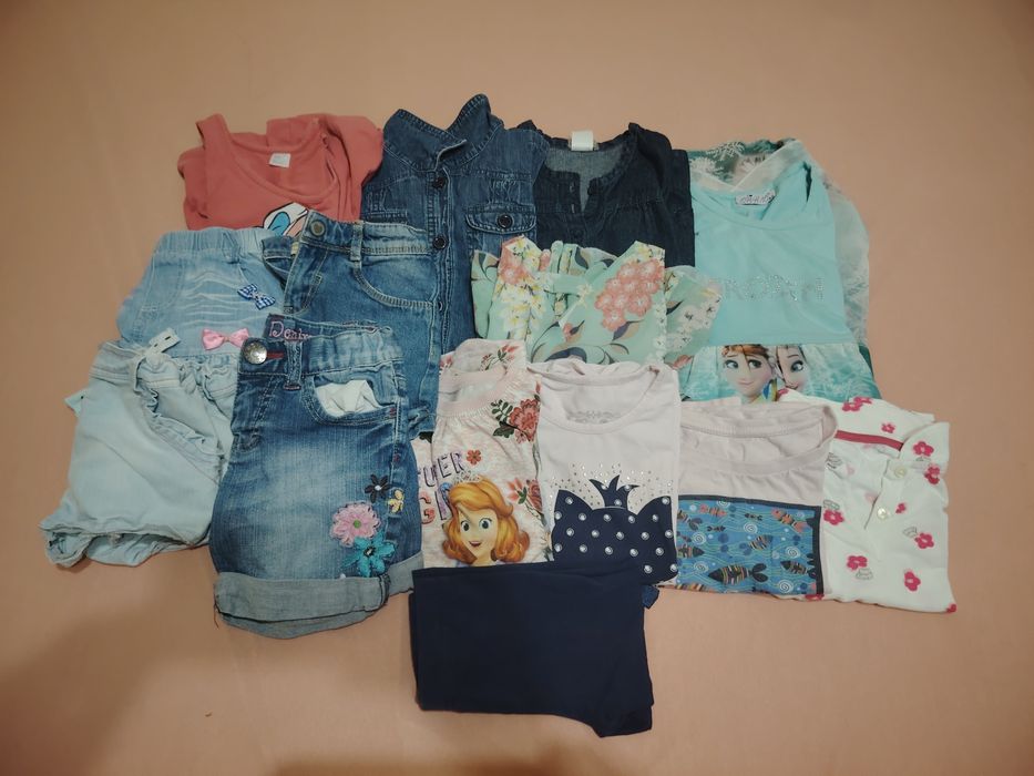 Лот летни детски дрехи 104