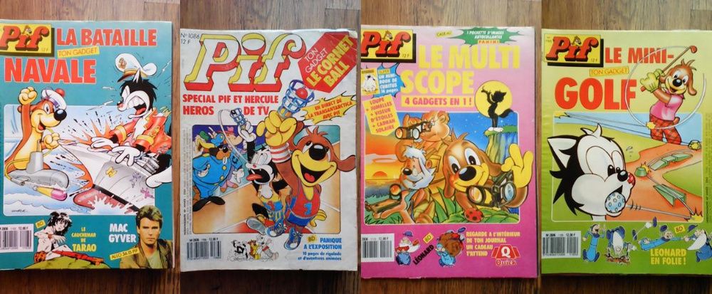 Играчки фигурки от ПИФ PIF, дъвки Маскот и други от 80-те и 90-те