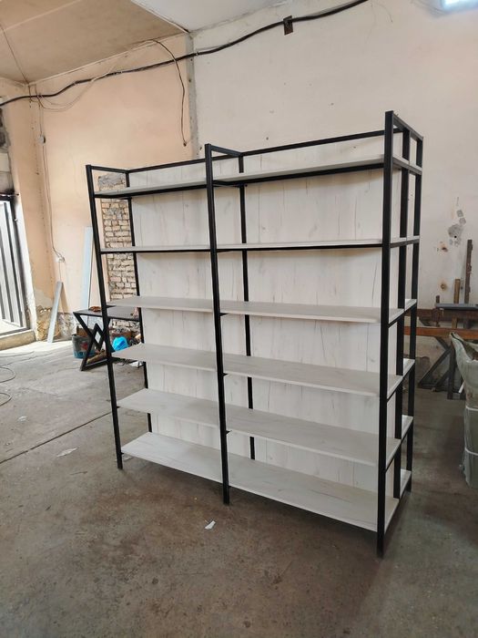 Loft mebellar stol stelaj