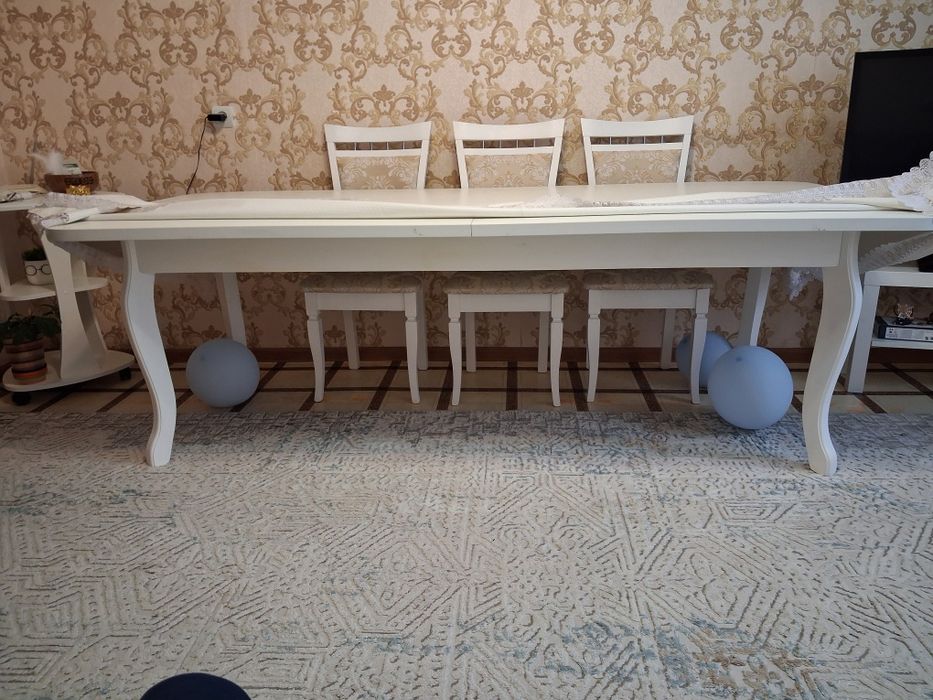 Стол деревянный раздвижной