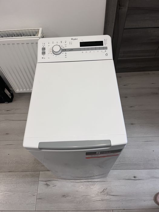 Masina de spalat verticala Whirlpool TDLR 60122, 6 kg