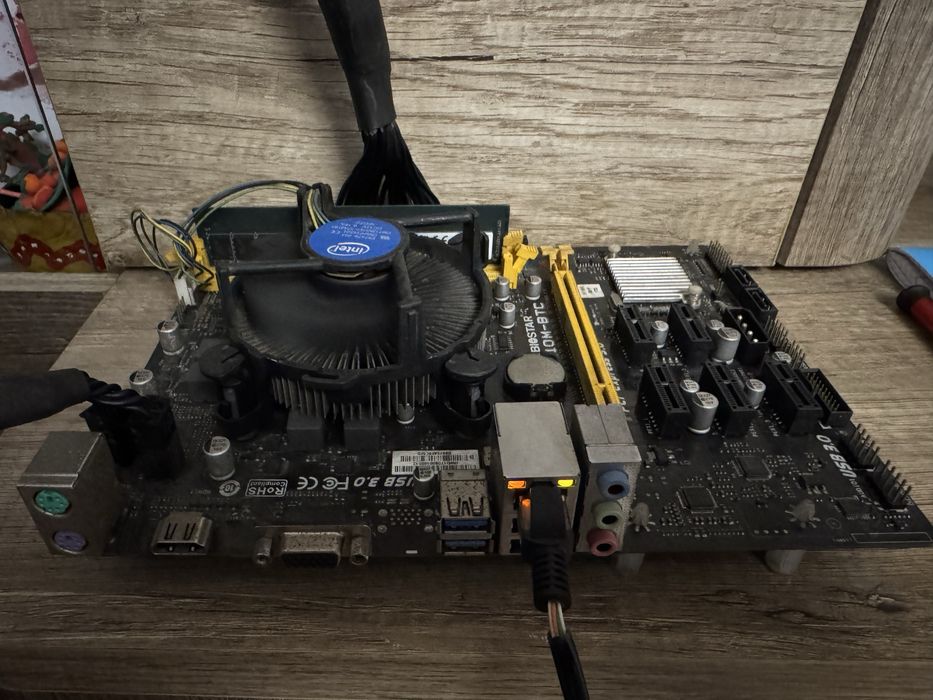 Biostar H110M-BTC — placă de bază micro-ATX cu socket LGA1151  procesor inclus