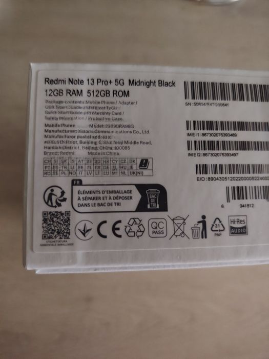 Xiaomi redmi note 13 pro + impecabil 512GB