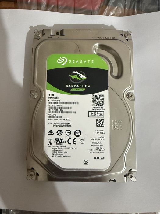 Жесткий диск 1tb