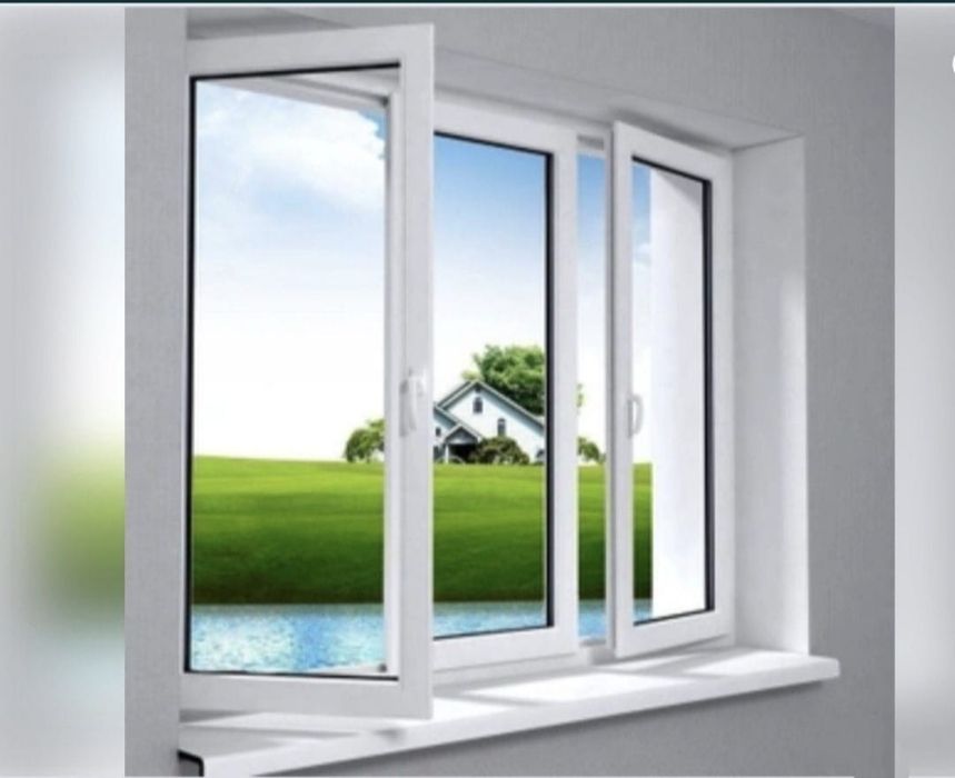 Терезе,окно,витражи пластик и алюмин