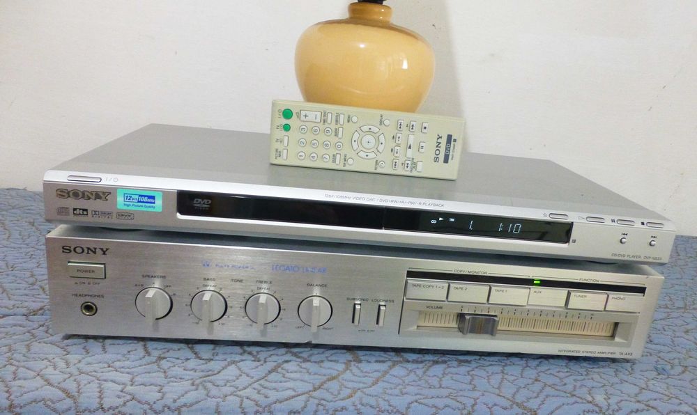 Amplificator si DVD Sony cu telecomanda