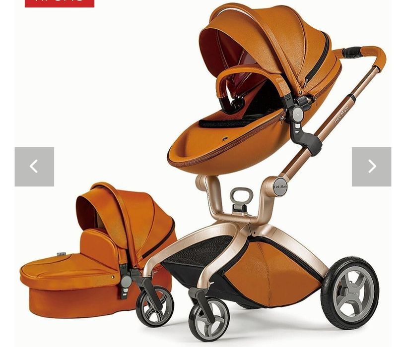 Продамам бебешка количка Fintera Deluxe  2 in 1, с два отделни коша,