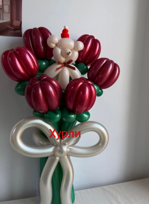 Букет из подарок и шариков