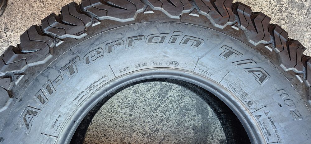 4 anvelope All-Terrain M+S BFGoodrich 315/70/17.Pret/bucata.