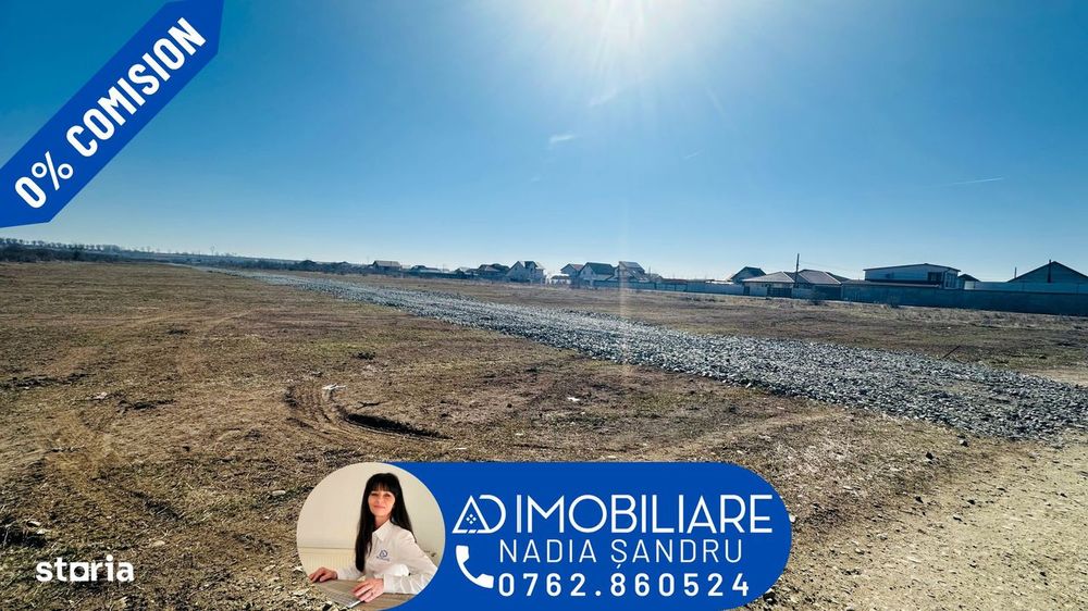 Terenuri extravilane de vanzare Targu Jiu Zona Narciselor Comision 0%