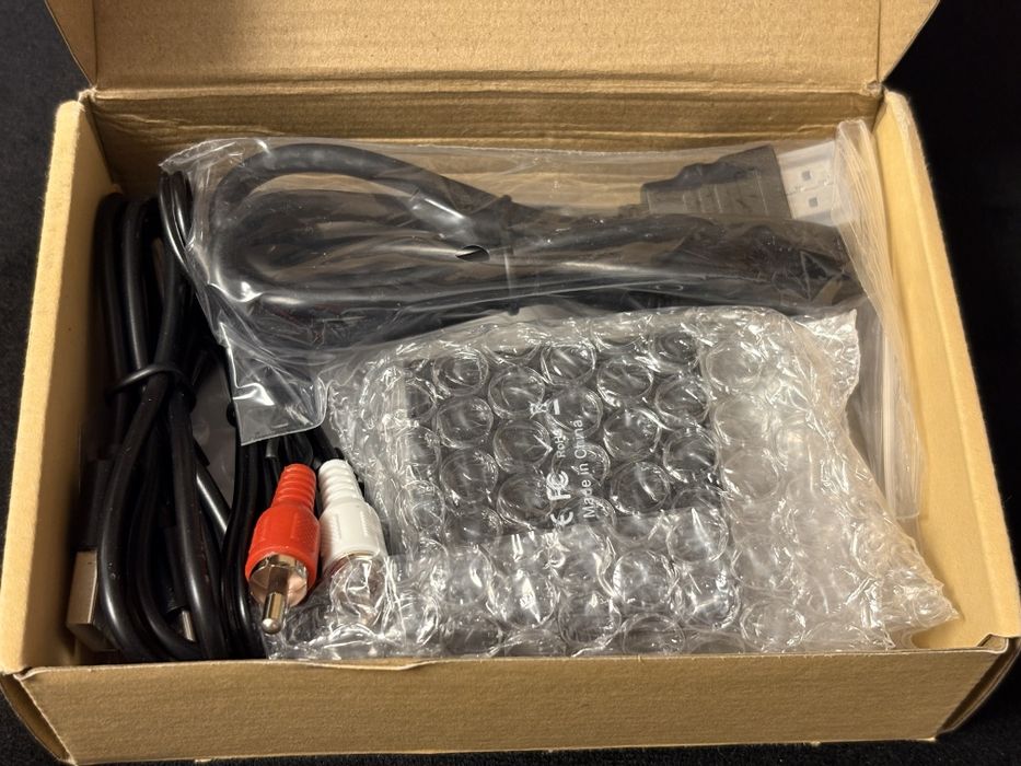 Extractor Audio HDMI ARC 192kHz DAC Optical RCA Jack