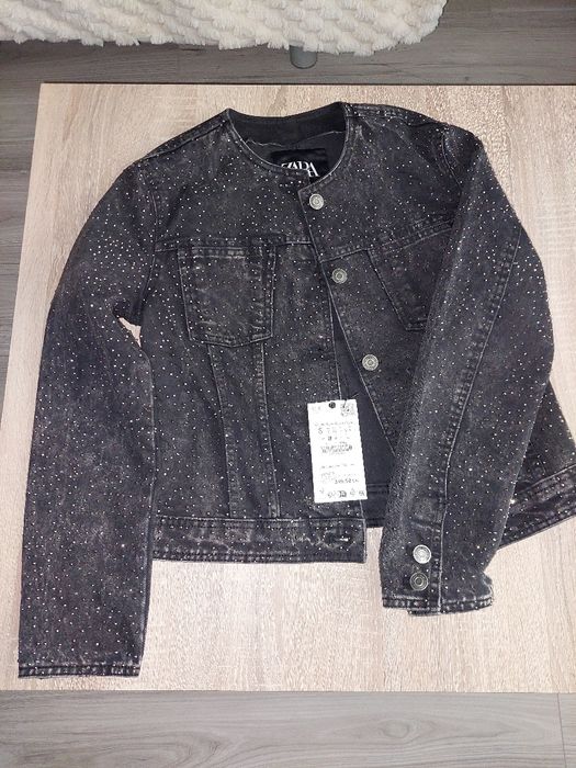 Geaca de blugi cu pietre