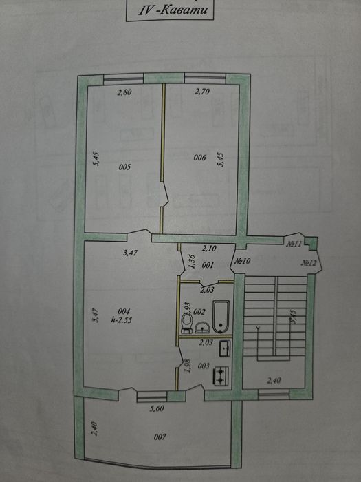 Продается срочно не дорого 3 комнатная квартира.