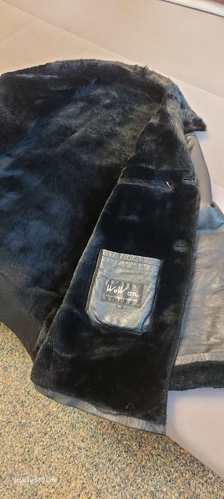 Дублёнка кожаная  мужская