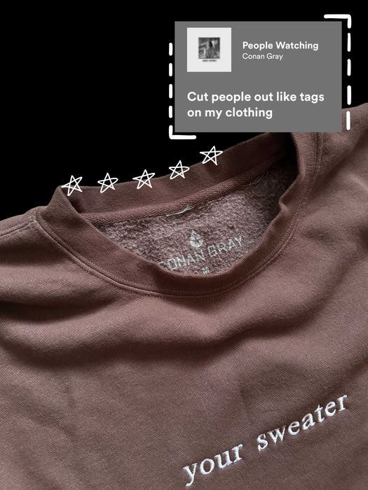 Conan Gray - Heather Sweater