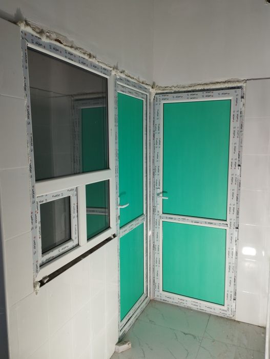 Алюминиевый и Пластиковые двери