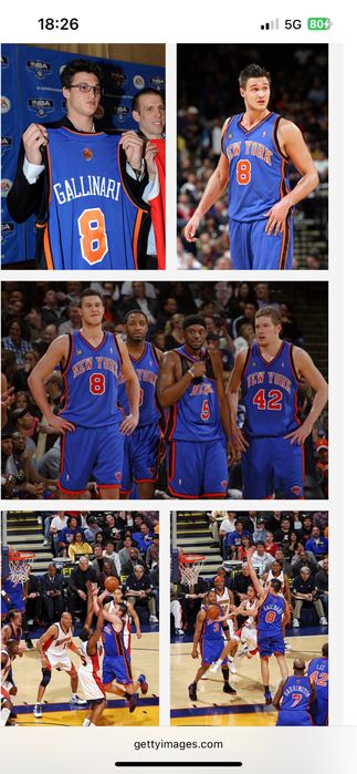 ADIDAS : NBA New York Knicks #8 Danilo Gallinari - Л/ХЛ