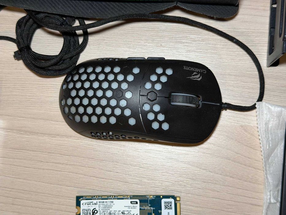 Игровая компьютерная мышь Havit Gamenote MS1032 черная с RGB