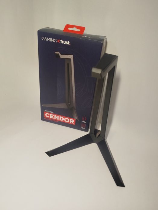 Căști gaming Aqirys Cygnus + stand pentru căști Trust