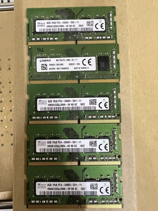 DDR4 Sodimm Kingston Hunix 2666  для ноутбука моноблока Hunix 3200