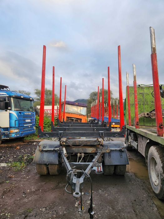 Remorca forestiera 2 axe sau multe piese din dezmembrări