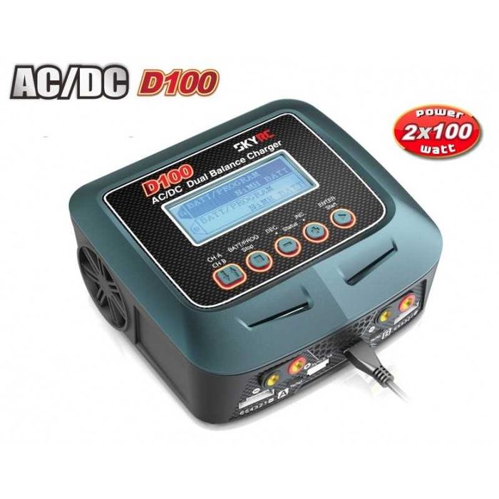SkyRC D100 - incarcator dublu acumulatori speciali