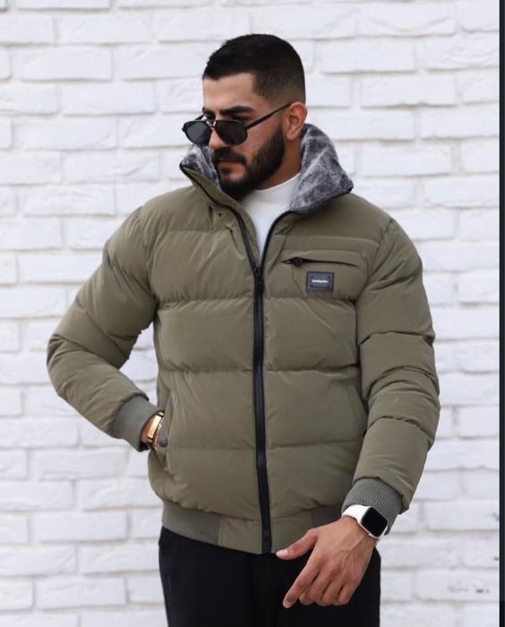 Теплая мужская куртка