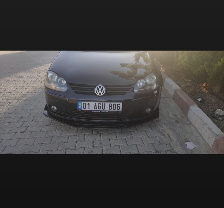 Универсален лип спойлер 4 части piano black