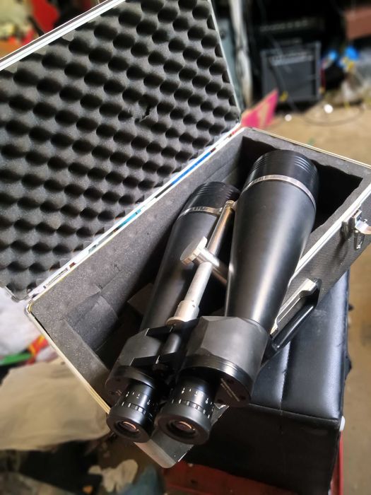 СУПЕР БИНОКЪЛ прецизен TS 25x100 в куфар, може да се допълни и статив!