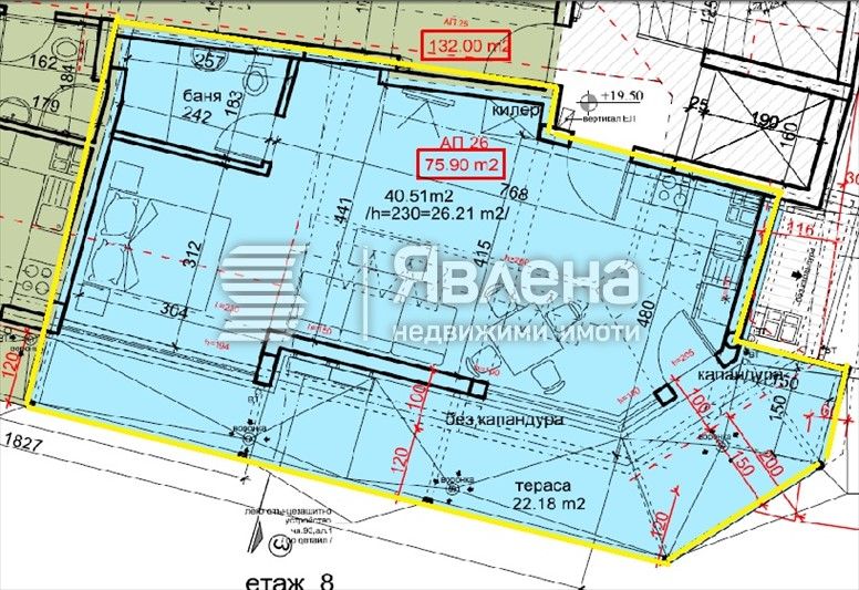 Продава се Двустаен апартамент в Варна, Колхозен пазар - 91 кв.м за 1151 €/кв.м - Снимка #1