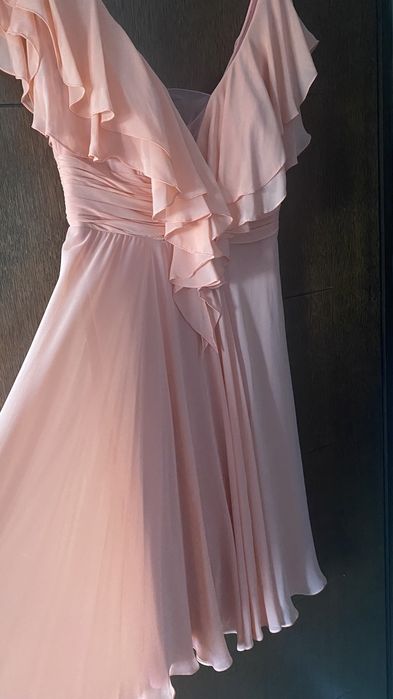 Rochie noua , eleganta , roz marimea 42