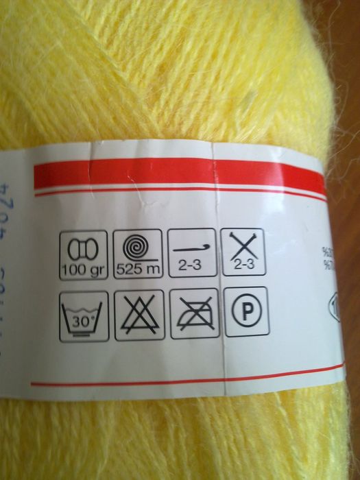 Пряжа мохер с акрилом