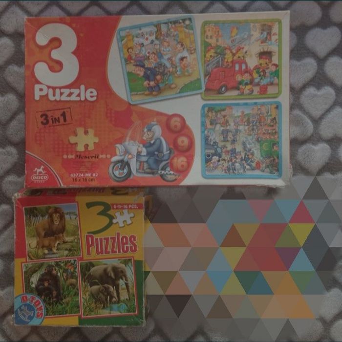 Joc educativ, puzzle 2 - 160 piese
