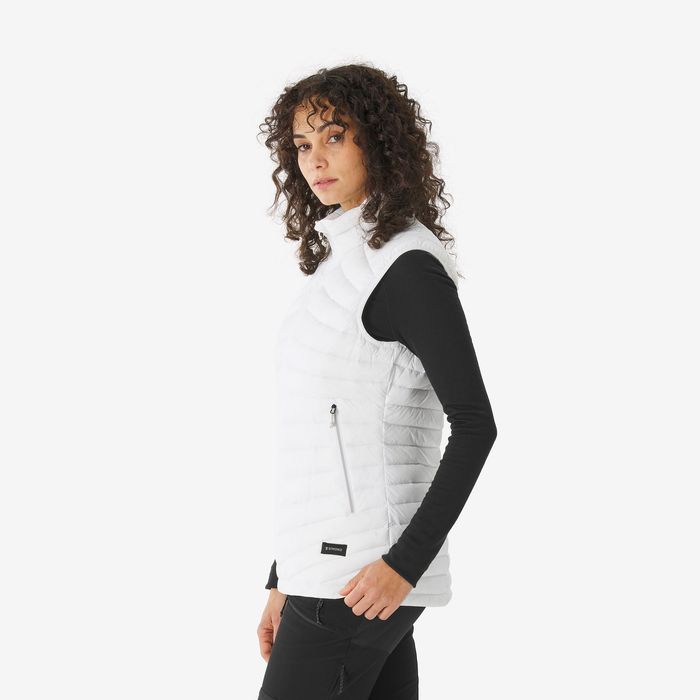 Vestă cu umplutură din puf Mt100 Trekking - produs resigilat Decathlon