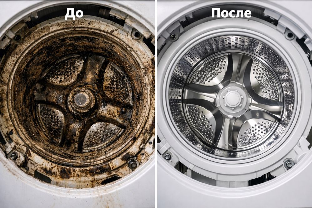 Чистка стиральной машины