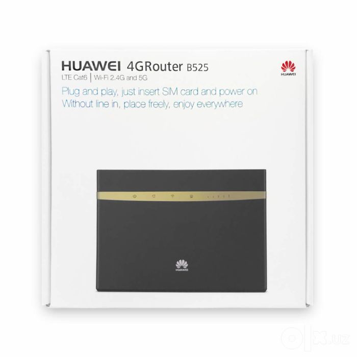 4G роутер Wi Fi B525, любая сим, cat.6