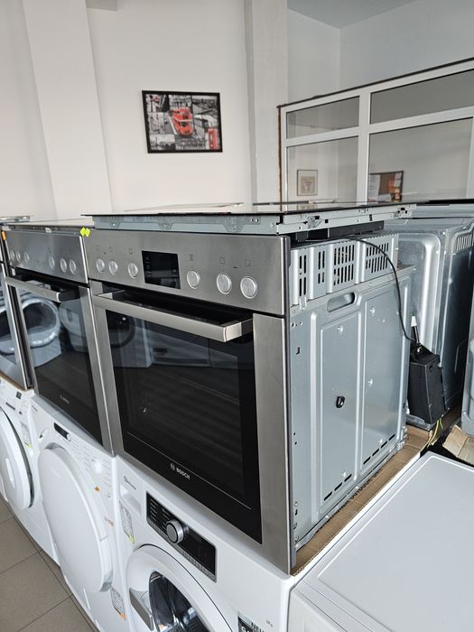 Фурна за вграждане с индукционен плот BOSCH