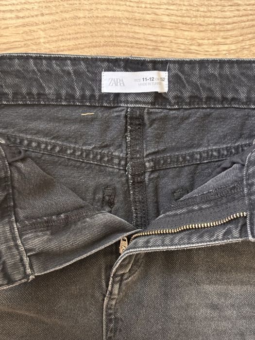 Черная джинсовая юбка Zara