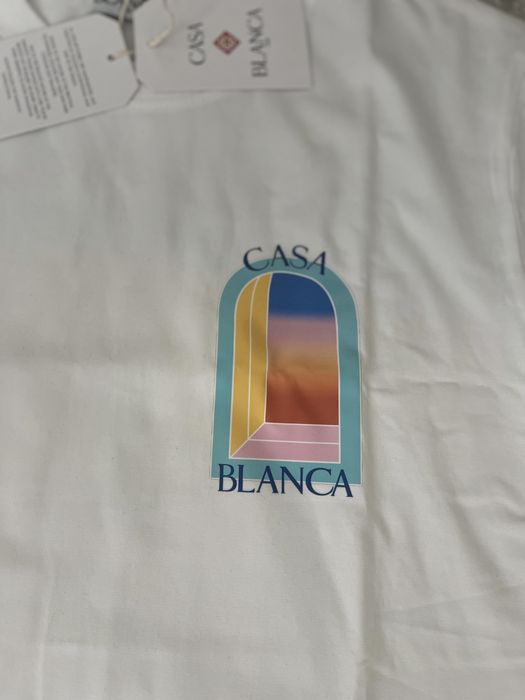 Tricou Casa Blanca Alb Marimea M