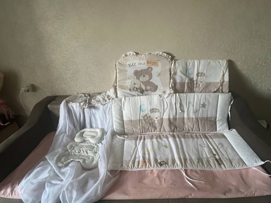 Бортики для детской кроватки