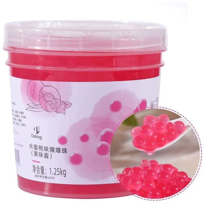 Джуз боллы со вкусом персика Doking 1.25кг