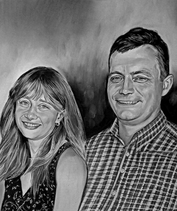 Ръчно рисувани портрети по снимка!