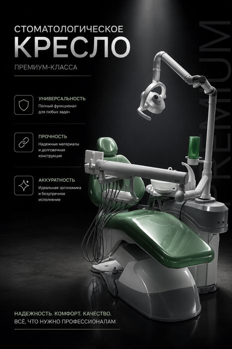 Стомотологический кресло. Бағасы:500 000тг